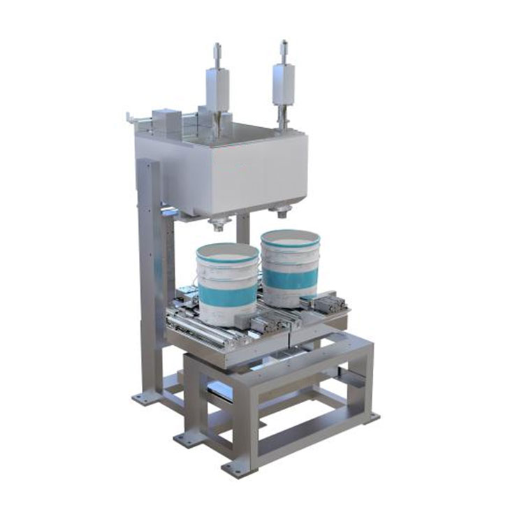 20-100L Barrel Semi-Automatic Resin Liquid Mochine o Tlatsang